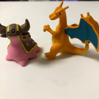 ポケモン(ポケモン)の吉野家 ポケモン フィギュア トリトドン リザードン(キャラクターグッズ)