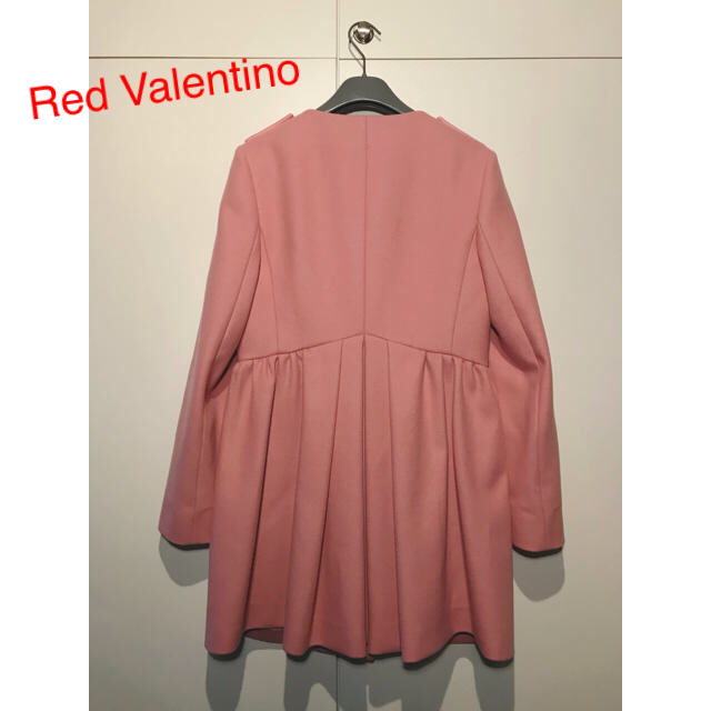 RED VALENTINO(レッドヴァレンティノ)の早い者勝ち！レッド ヴァレンティノ Red Valentino ウール コート レディースのジャケット/アウター(ロングコート)の商品写真