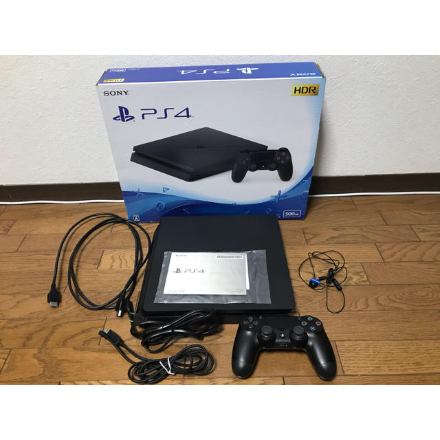 PlayStation®4 ジェット・ブラック 500GB CUH-2100A…-