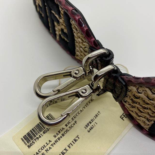 FENDI フェンディ STRAP YOU ストローパイソンカーフ 定価20万円 2