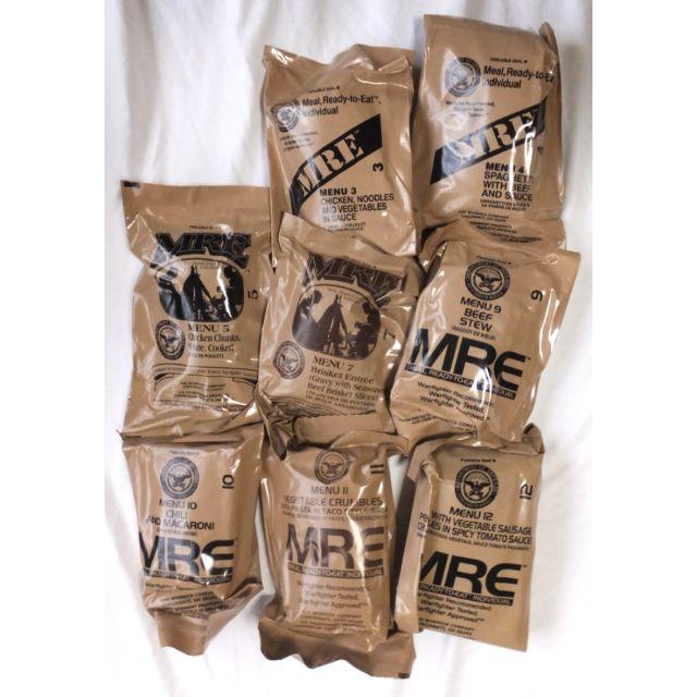 米軍入手 MRE レーション 8個セット