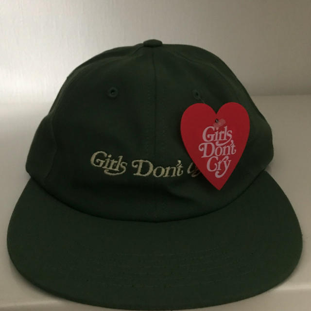 Girls Don't Cry CAP GREEN メンズの帽子(キャップ)の商品写真