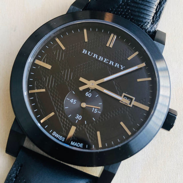 BURBERRY - ◆海外限定◆新品◆BURBERRY BU9906◆クォーツ ブラックメンズ腕時計の通販 by ランペルー‘s  ウォッチショップ