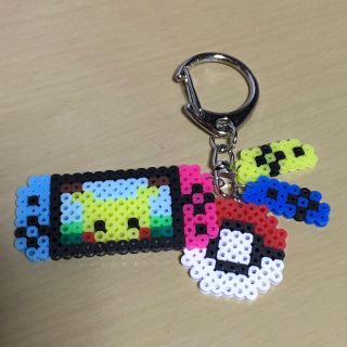 ミニミニアイロンビーズ ポケモン キーホルダーの通販 ラクマ