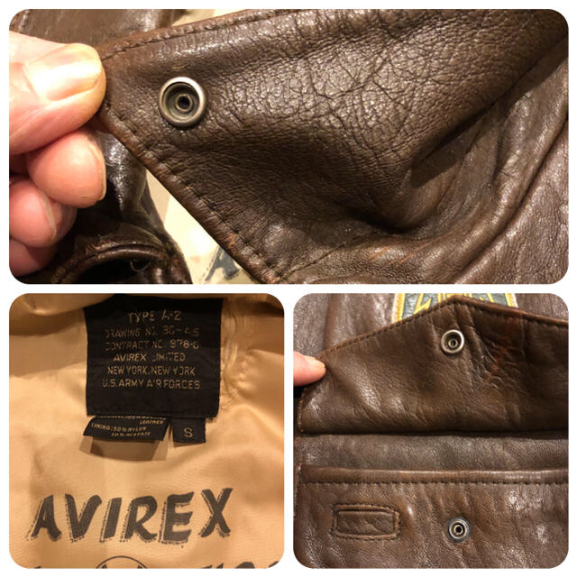 AVIREX(アヴィレックス)の期間限定値下げ　アヴィレックス AVIREX A2ジャケットAFNEUROPE  メンズのジャケット/アウター(フライトジャケット)の商品写真