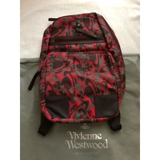 ヴィヴィアンウエストウッド(Vivienne Westwood)のヴィヴィアン　ウエストウッド  リュックサック　バックパック レッド(バッグパック/リュック)