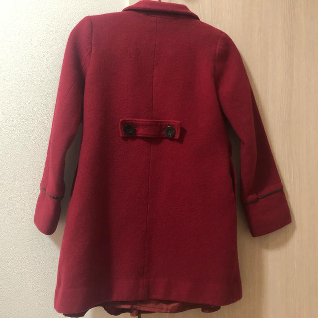 QUEENS COURT(クイーンズコート)のクイーンズコート 赤 レディースのジャケット/アウター(ロングコート)の商品写真