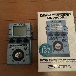 ズーム(Zoom)のzoom ms 70 cdr(エフェクター)