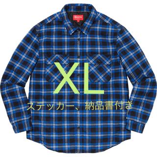 シュプリーム(Supreme)のsupreme Arc Logo Flannel shirt XL(その他)