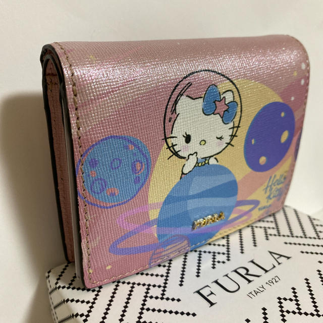 【新品 未使用】FURLA KITTY❤️ バイフォールド ウォレット 折財布