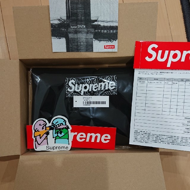 supreme bandana box logo teeTシャツ/カットソー(半袖/袖なし)