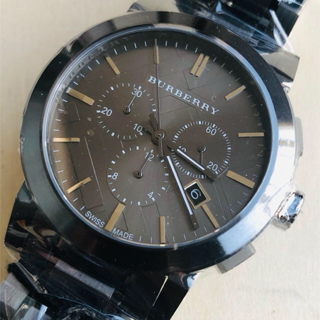 BURBERRY - ◆海外限定◆新品◆BURBERRY BU9354 クォーツ グレー メンズ腕時計の通販 by ランペルー‘s  ウォッチショップ