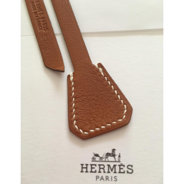 Hermes(エルメス)のHERMES エルメス ブックマーク 栞 クロシェット型 ハンドメイドの文具/ステーショナリー(しおり/ステッカー)の商品写真