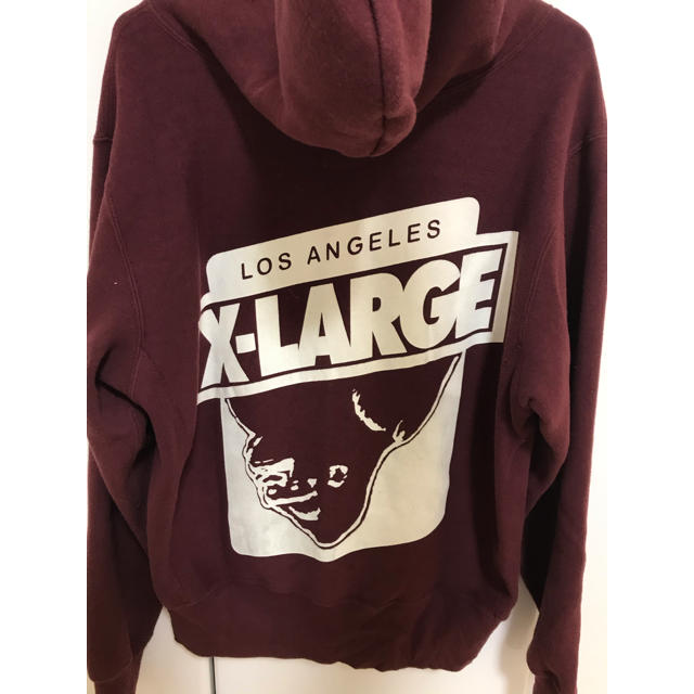 XLARGE(エクストララージ)のXLARGE×Champion ジップアップパーカー　Mサイズ メンズのトップス(パーカー)の商品写真