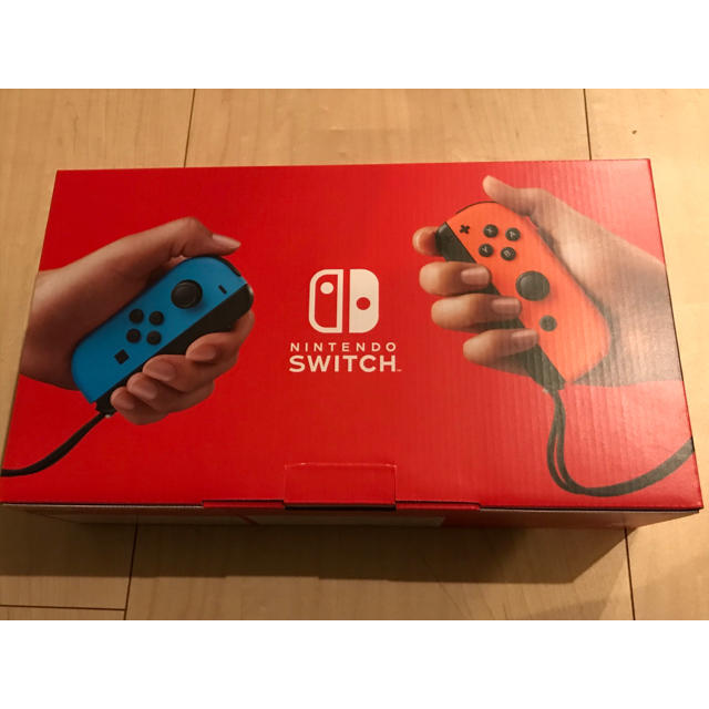 ☆ニンテンドースイッチ 本体 新型 ネオンブルー/ネオンレッド☆ ☆ニンテンドースイッチ 本体 新型 ネオンブルー/ネオンレッド☆