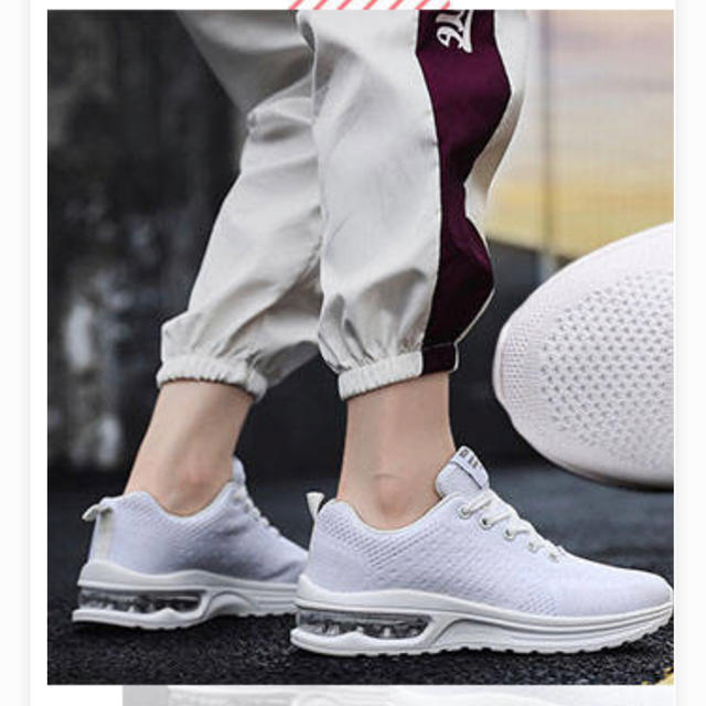 新品ホワイトシューズ26.0 メンズの靴/シューズ(スニーカー)の商品写真