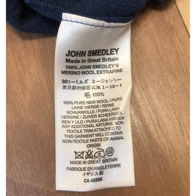 JOHN SMEDLEY(ジョンスメドレー)のコール様専用 ジョンスメドレー  クルーネック ニット Sサイズ メンズのトップス(ニット/セーター)の商品写真