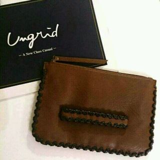 アングリッド(Ungrid)のungrid ☆美品☆クラッチバッグ(クラッチバッグ)