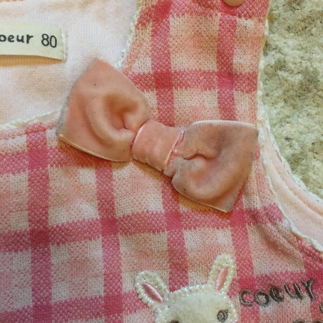coeur a coeur(クーラクール)のクーラクール＊チュニック80 キッズ/ベビー/マタニティのベビー服(~85cm)(ワンピース)の商品写真