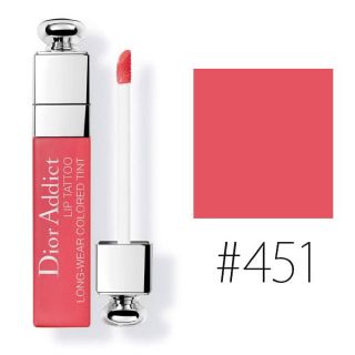 ディオール(Dior)のまあ様専用☆Dior Addict LIP TATOO #451(リップグロス)