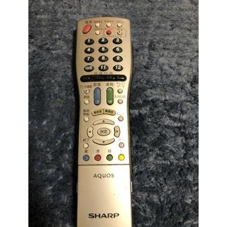 シャープ(SHARP)のSHARP AQUOS テレビリモコン(テレビ)