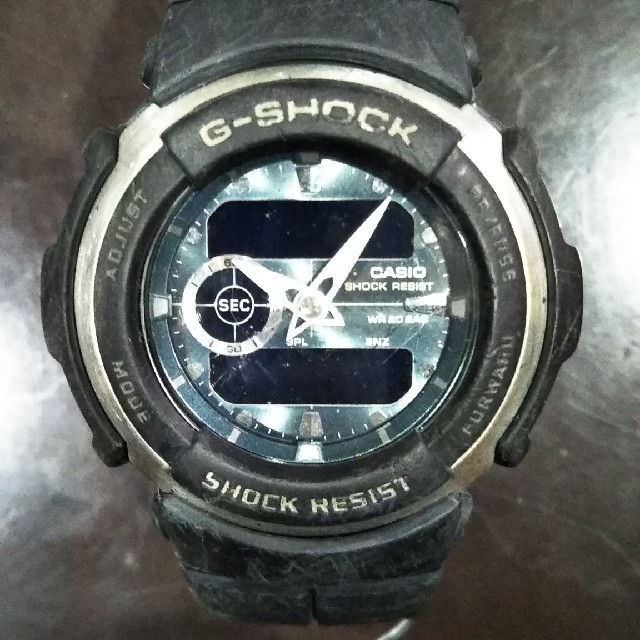 G-SHOCK(ジーショック)の【専用】ジャンク品【CASIO G-SHOCK  G-300】カシオ 腕時計 メンズの時計(腕時計(デジタル))の商品写真