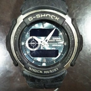 ジーショック(G-SHOCK)の【専用】ジャンク品【CASIO G-SHOCK  G-300】カシオ 腕時計(腕時計(デジタル))
