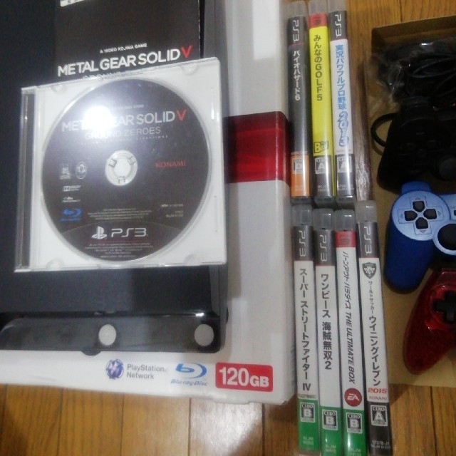 SONY PlayStation3 本体 CECH-2000A ソフト９本セット 1