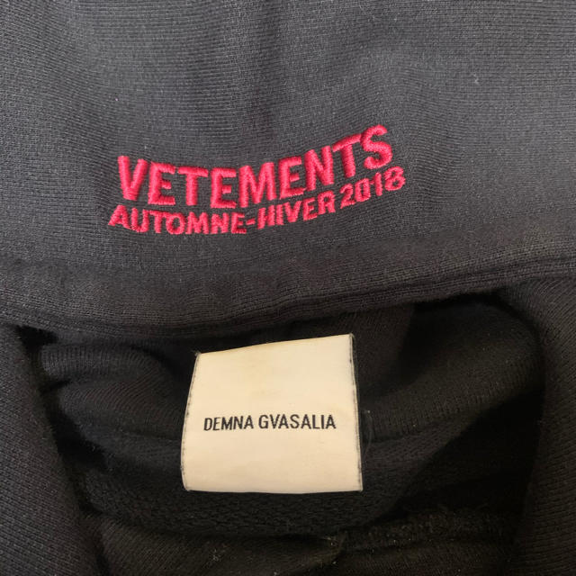 VETEMENTS ラムシュタインフーディパーカー　XSサイズ