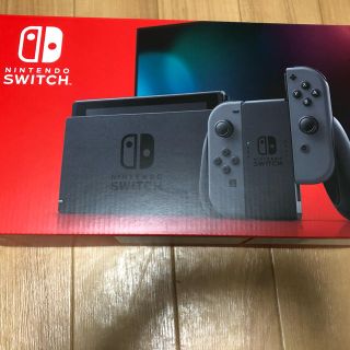 ニンテンドースイッチ(Nintendo Switch)の新型新品　Nintendo Switch Joy-Con(L)/(R) グレー(家庭用ゲーム機本体)