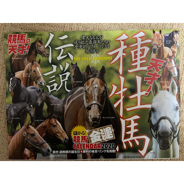 競馬の天才 付録カレンダー Jra カレンダー 南関カレンダー 3点セットの通販 By たっちゃん S Shop ラクマ