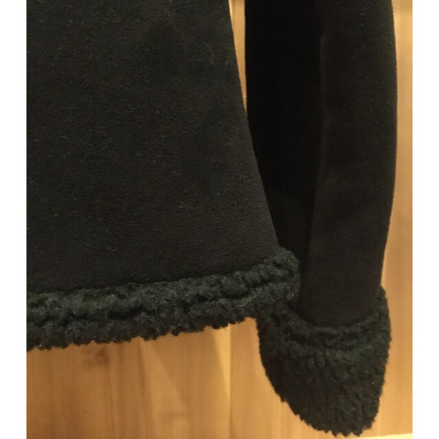 MUJI (無印良品)(ムジルシリョウヒン)のスウェード&裏ボアジャケット レディースのジャケット/アウター(ブルゾン)の商品写真