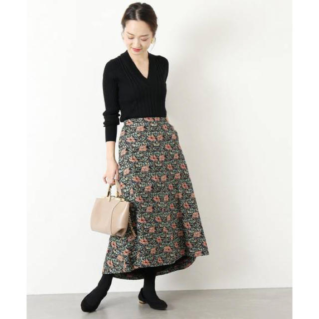 IENA(イエナ)の⭐︎新品タグ付⭐︎VERMEIL par iena ゴブラン織り フレアスカート レディースのスカート(ロングスカート)の商品写真