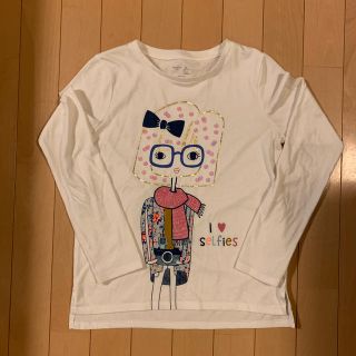 ギャップキッズ(GAP Kids)のロンT（女の子柄）(Tシャツ/カットソー)