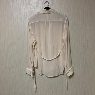 19aw MASU レイヤード シルクシャツ　サイズ46