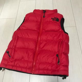 ザノースフェイス(THE NORTH FACE)のノースフェイス　キッズ　ダウンベスト　120サイズ(ジャケット/上着)