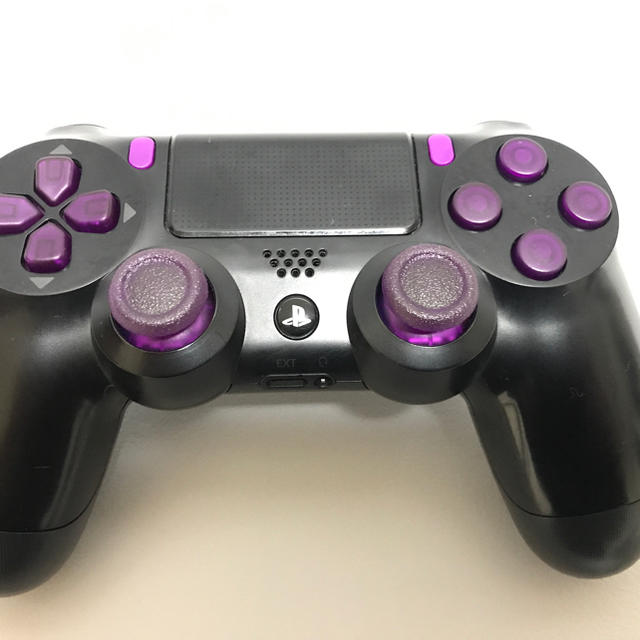 PlayStation4 - No.23 PS4純正コントローラー DualShock4 クリスタルパープル の通販 by bune｜プレイ