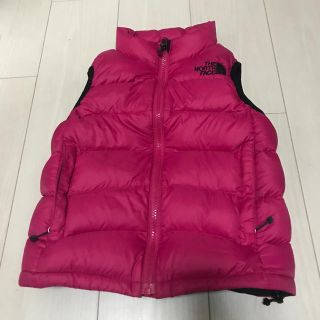 ザノースフェイス(THE NORTH FACE)のノースフェイス　ダウンベスト　キッズ　110センチ(ジャケット/上着)