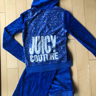 ジューシークチュール(Juicy Couture)のジューシークチュール　セットアップ　ロイヤルブルー　S(ルームウェア)