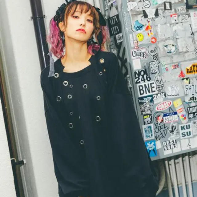 トップスキャンディストリッパー☆LiSAコラボ スウェットワンピース