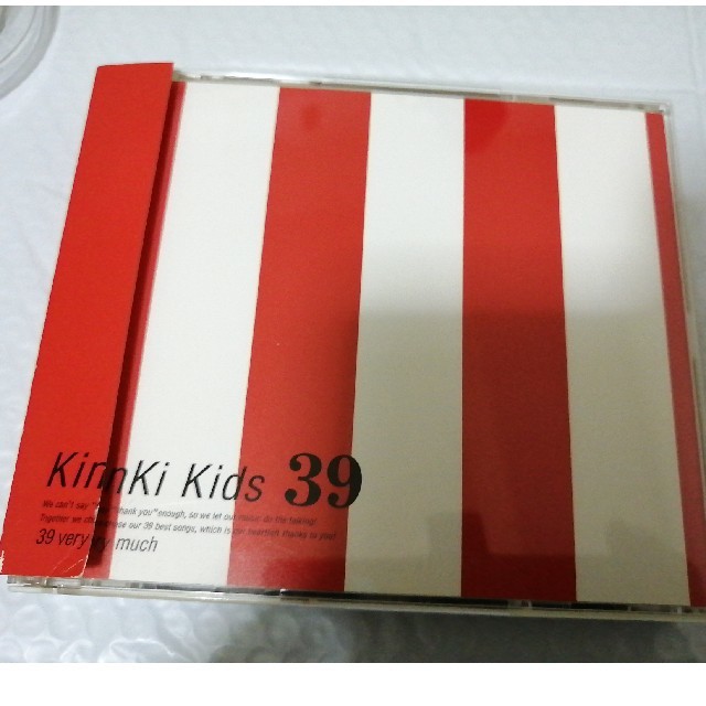 Accessories Blossom(アクセサリーズブラッサム)の39　KinKi Kids　中古品 エンタメ/ホビーのCD(ポップス/ロック(邦楽))の商品写真