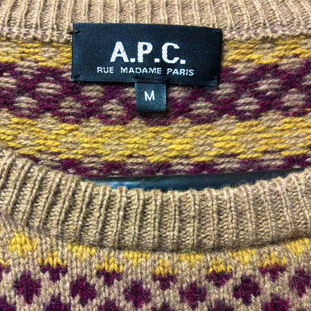 A.P.C(アーペーセー)の【美品】APC ニット セーター M  レディースのトップス(ニット/セーター)の商品写真