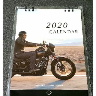 ハーレーダビッドソン(Harley Davidson)のハーレーダビッドソン　2020年　令和2年　カレンダー　非売品(カレンダー/スケジュール)