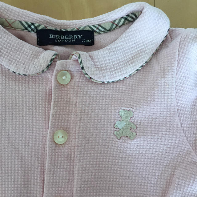 BURBERRY(バーバリー)のバーバリー▲ロンパース/70 キッズ/ベビー/マタニティのベビー服(~85cm)(ロンパース)の商品写真