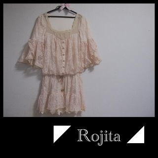 ロジータ(ROJITA)のROJITA♡美品！甘レースワンピ(ミニワンピース)