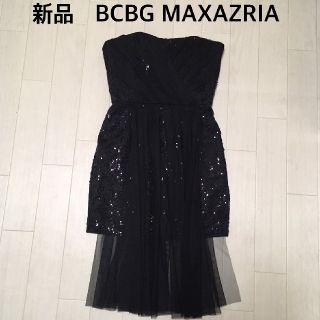 ビーシービージーマックスアズリア(BCBGMAXAZRIA)の新品 BCBG MAXAZRIA ワンピース ドレス(ミニワンピース)