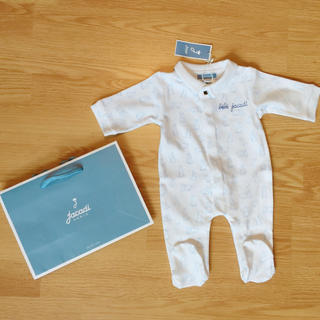 ジャカディ(Jacadi)のジャカディ ロンパース 0ヶ月 新生児用 パジャマ jacadi(カバーオール)