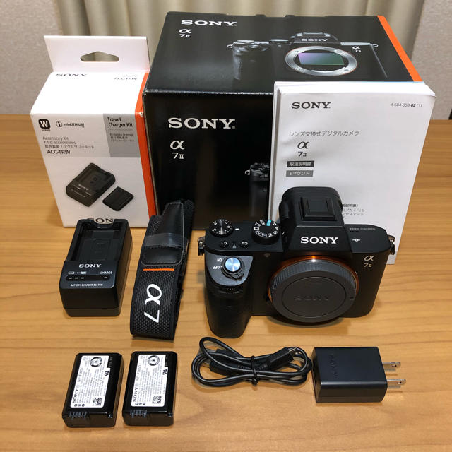 １着でも送料無料 【バッテリーおまけ付き】SONY - SONY α7ii ボディ