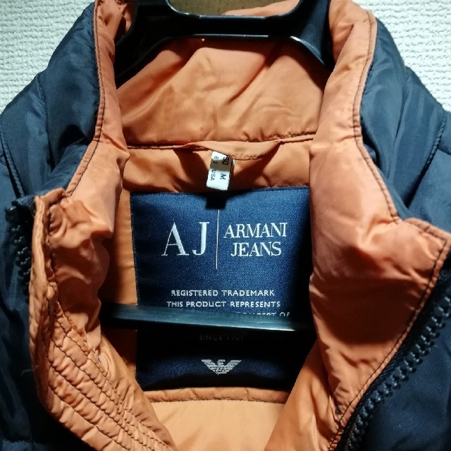 ARMANI JEANS(アルマーニジーンズ)のアルマーニ　ジーンズ　ダウン　ジャケット メンズのジャケット/アウター(ダウンジャケット)の商品写真