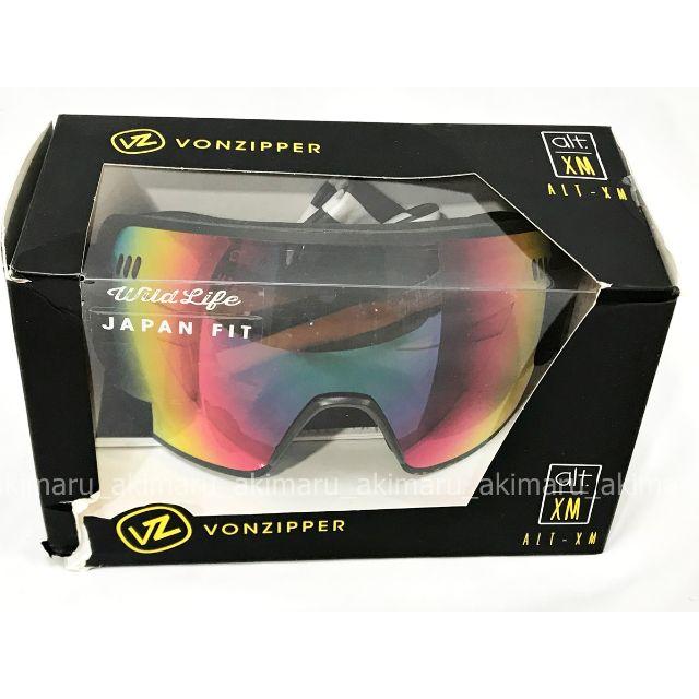 ウエア/装備VONZIPPER ボンジッパー スノーボードゴーグル ALT-XM